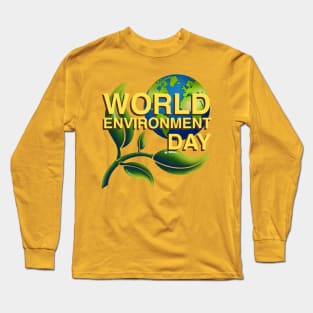 world environment day Long Sleeve T-Shirt